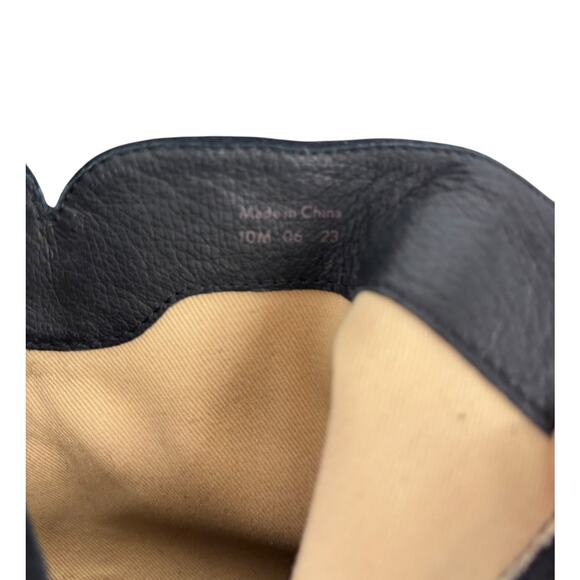 Jack Rogers Rollins Cord Ankle Bootie Chelsea Black Suede Size 10 Womens New - Picture 7 of 10